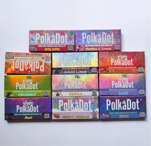 Polkadot Chocolate Bars