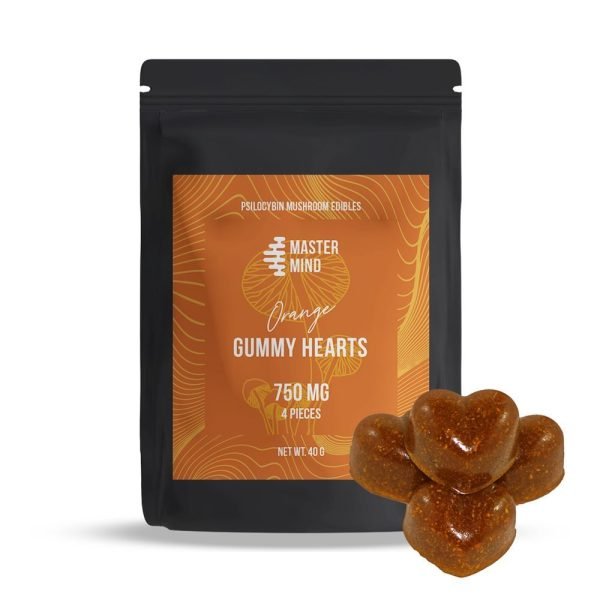 Mastermind Orange Gummy Hearts